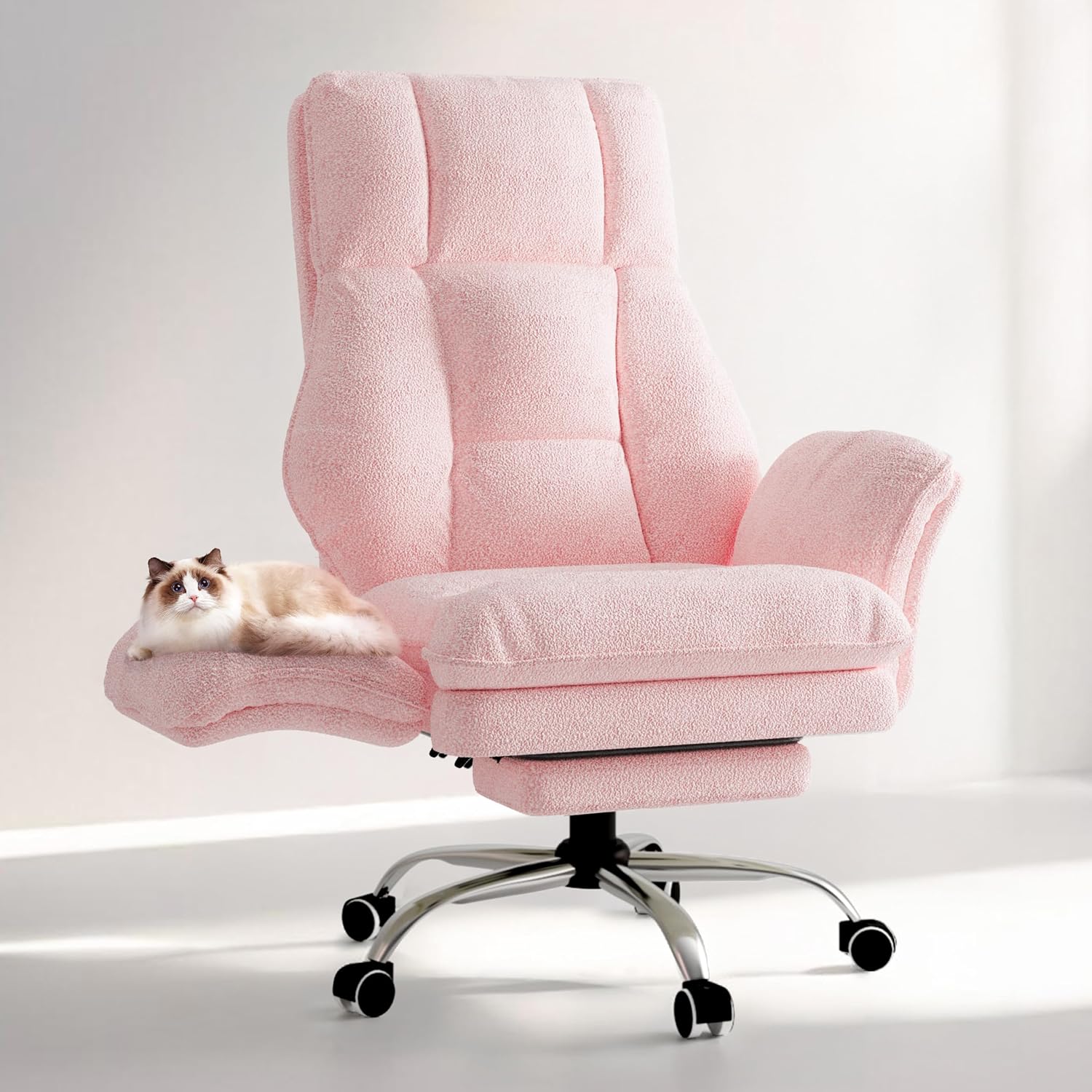 Ergonomic Office Chair - كرسي مكتب كبير الحجم، بمساند ذراع