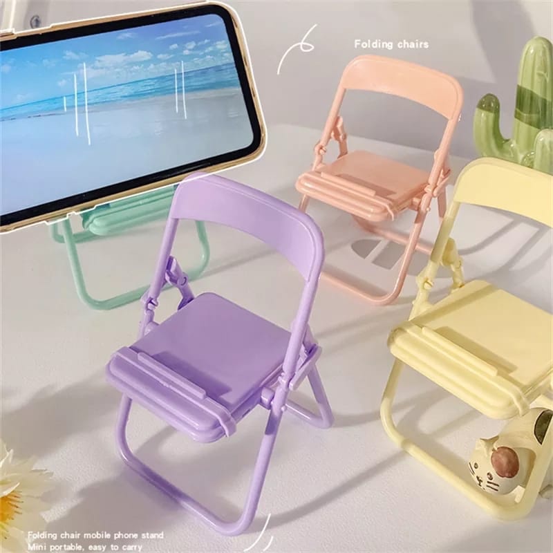 Home Or Office Use - حامل هاتف على شكل كرسي لطيف،