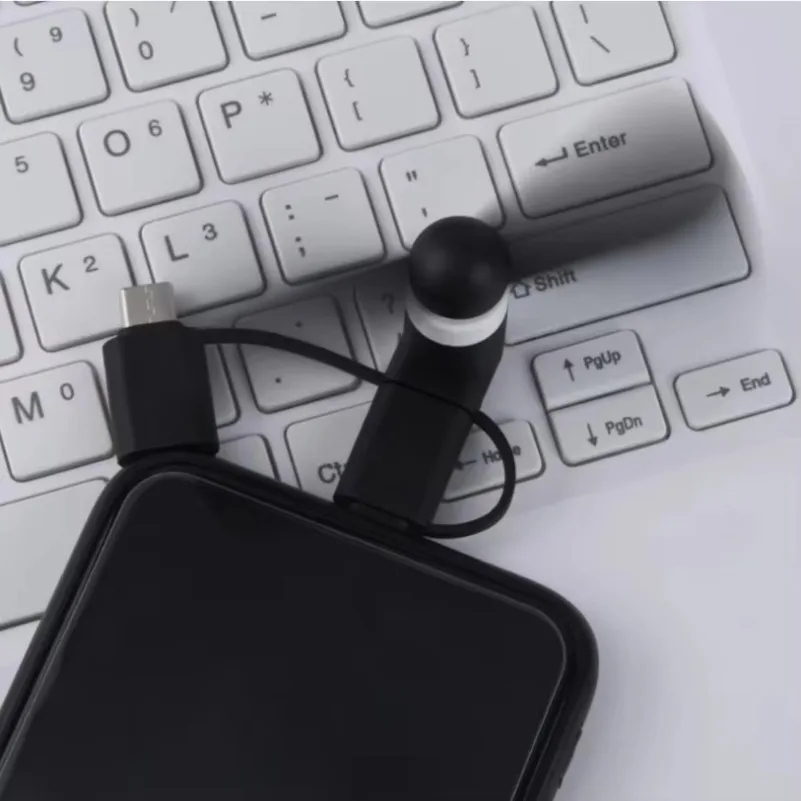 Home Office Call Center - مروحة صغيرة محمولة بمنفذ مايكرو USB