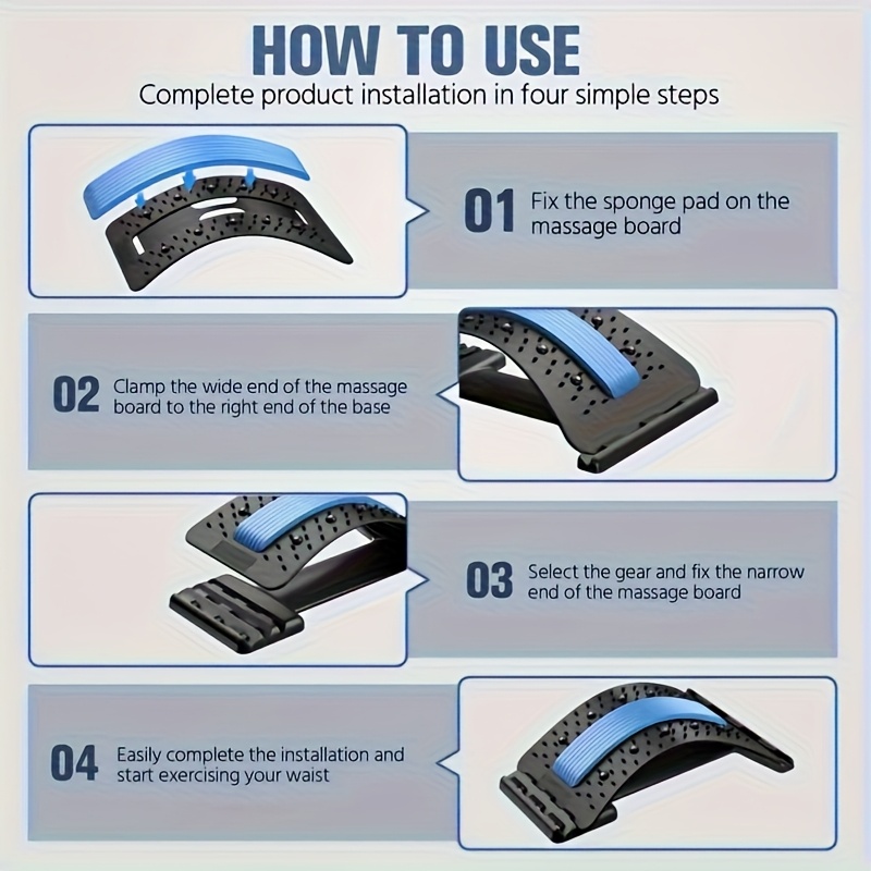 جهاز تمديد الظهر ثلاثي المستوي - مراجعة Home Or Office Use وسعره