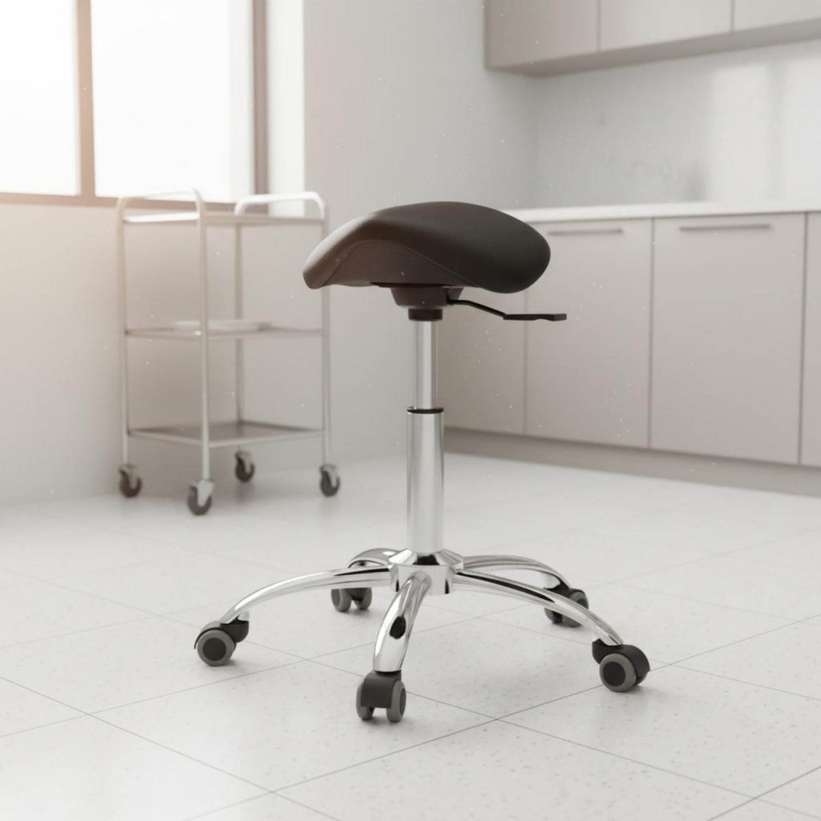 كرسي دوار بتصميم السرج، متين و - مراجعة Ergonomic Office Chair وسعره