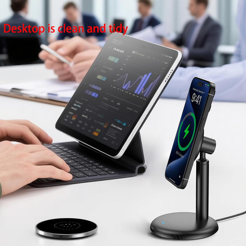 شاحن لاسلكي مغناطيسي سريع جديد - مراجعة Home Office Call Center وسعره