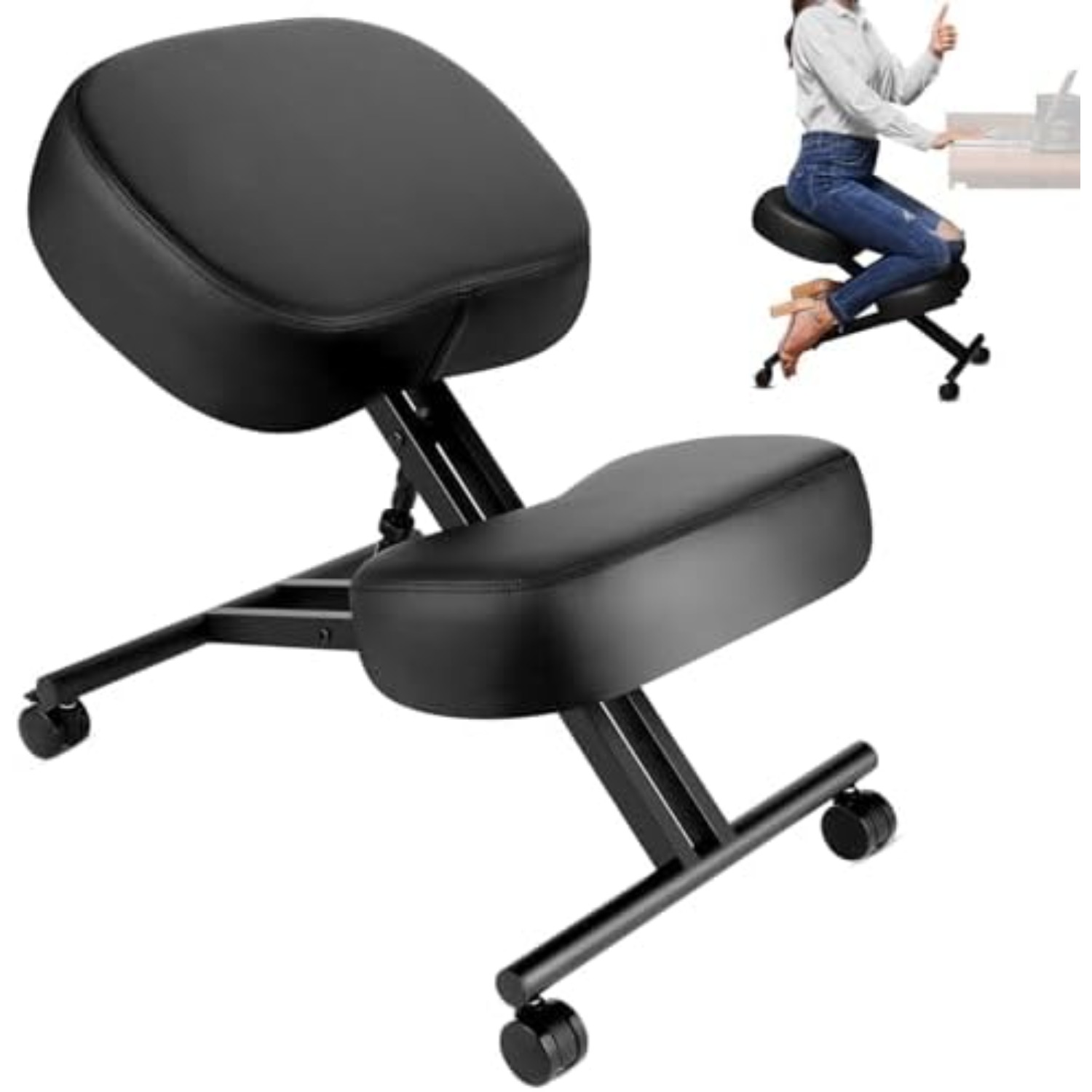 كرسي ركوع مريح، كرسي تأمل قابل - مراجعة Ergonomic Office Chair وسعره